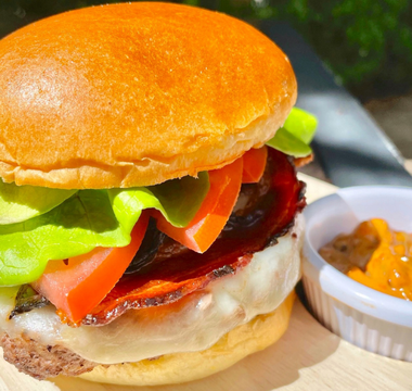 BLT brioche burger | bakerly